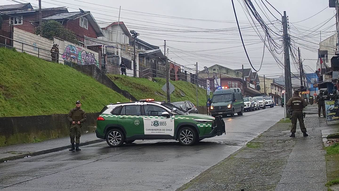 Realizaron reconstitución de escena por homicidio de extranjero en Puerto Montt