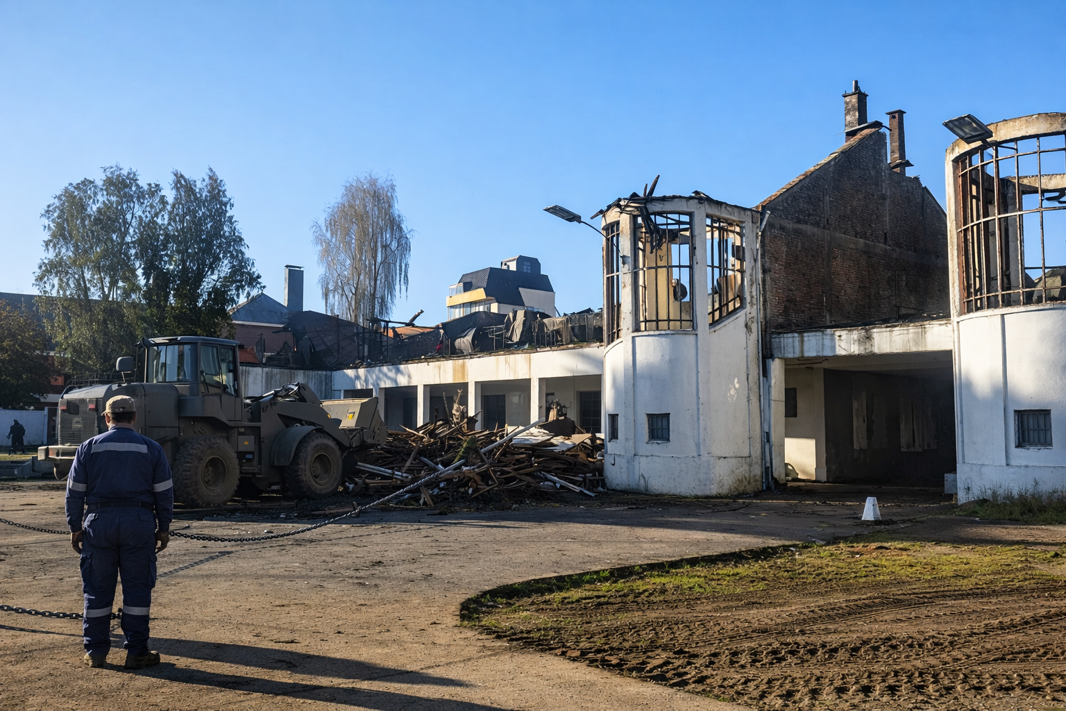 Ejército proyecta reconstrucción de pabellón destruido tras incendio en Osorno
