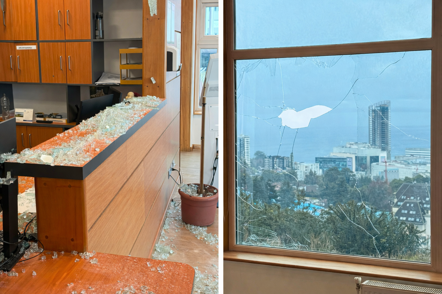 Con arresto domiciliario total quedó sujeto que atentó contra dependencias de la fiscalía en Puerto Montt