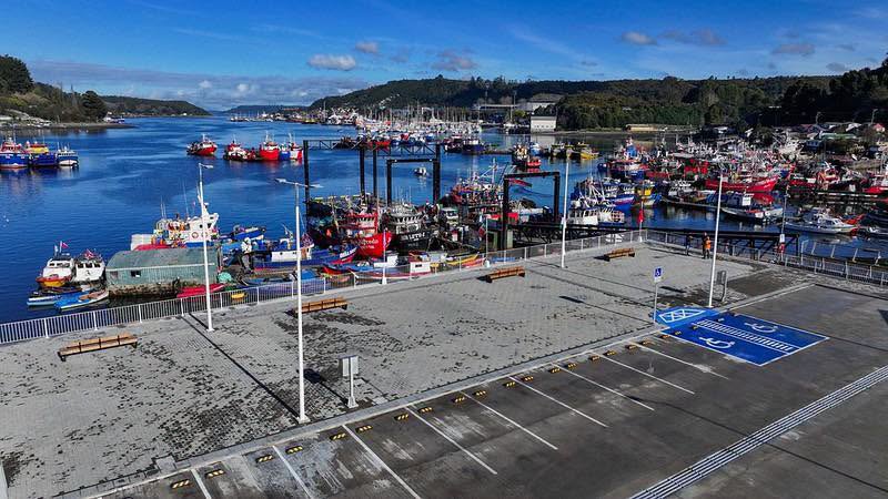 MOP inaugura nueva Caleta Anahuac en Puerto Montt que beneficiará a cerca de 400 pescadores artesanales