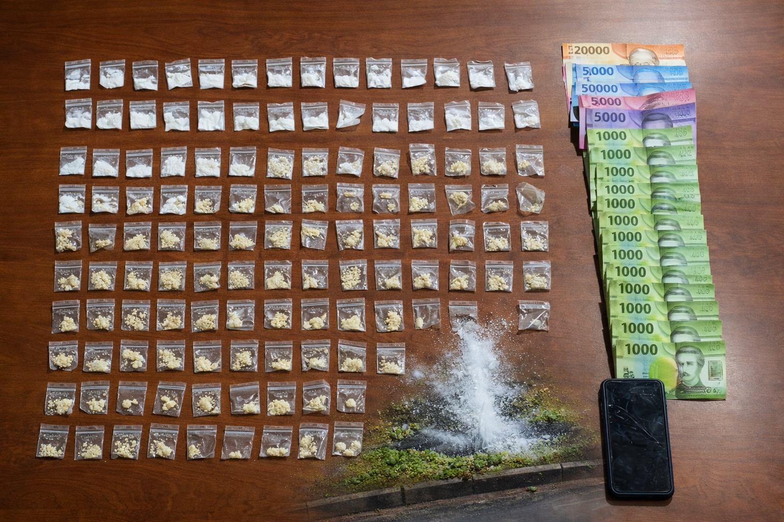 Sujeto fue detenido en Puerto Montt por tráfico de drogas