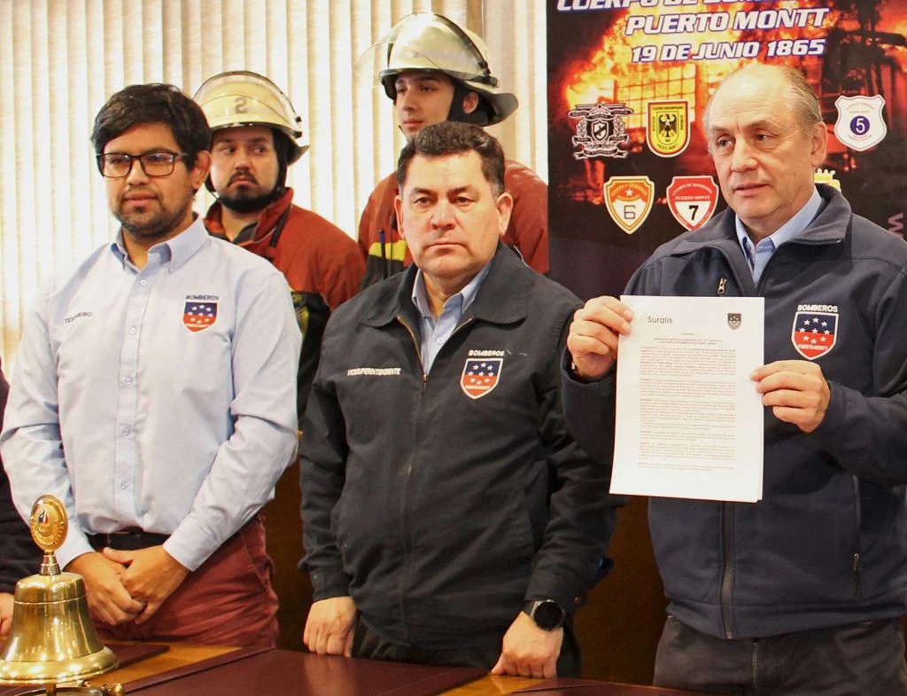 Reactivan campaña de donaciones mediante la boleta de agua potable para bomberos de Puerto Montt