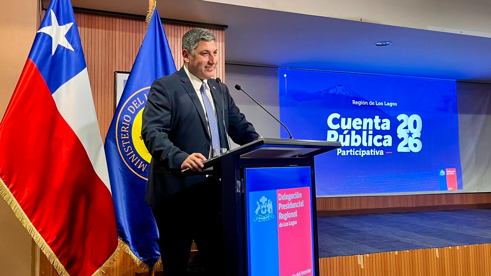 Delegado Presidencial proyectó hoja de ruta para una Región de Los Lagos más segura, con mayor inversión y oportunidades en su cuenta pública