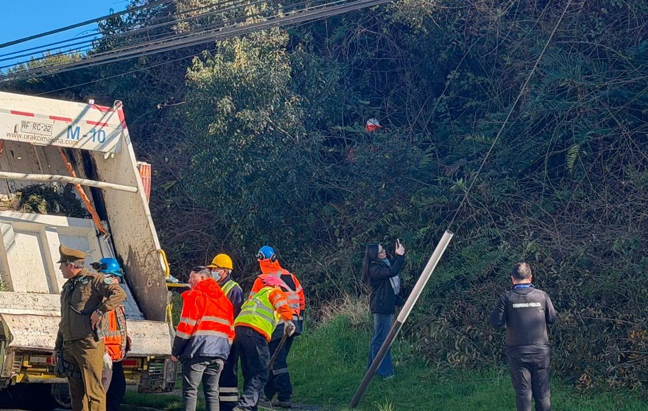 Retiran rucos en el sector Mirasol y alrededores en Puerto Montt