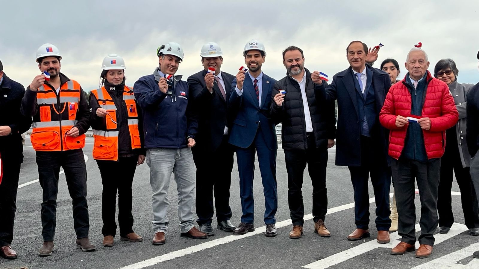 Inauguraron primer tramo de doble vía entre El Yale y Calbuco