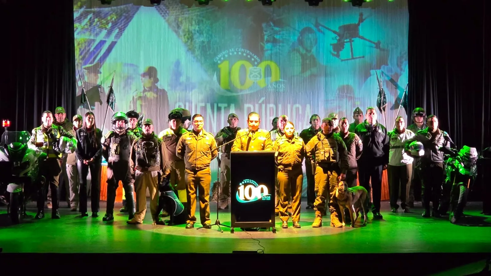 Carabineros de la Región de Los Lagos rindieron su cuenta pública 2025